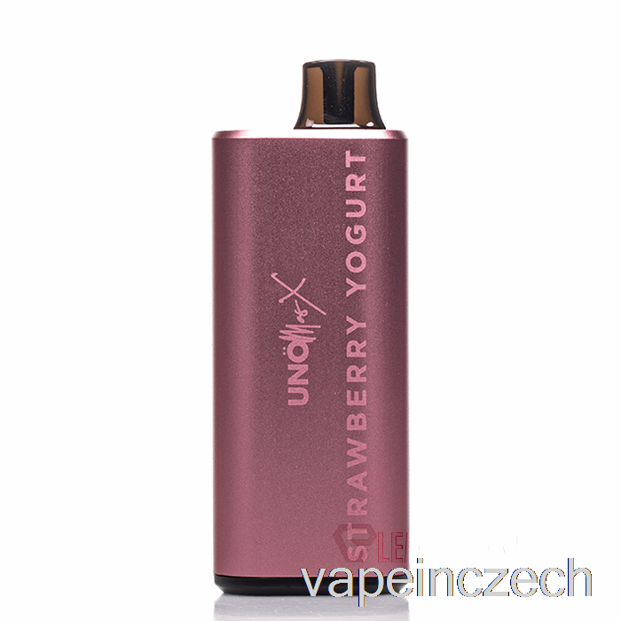 Uno Mas X 10k Jednorázový Jahodový Jogurt Vape Bez Nikotinu